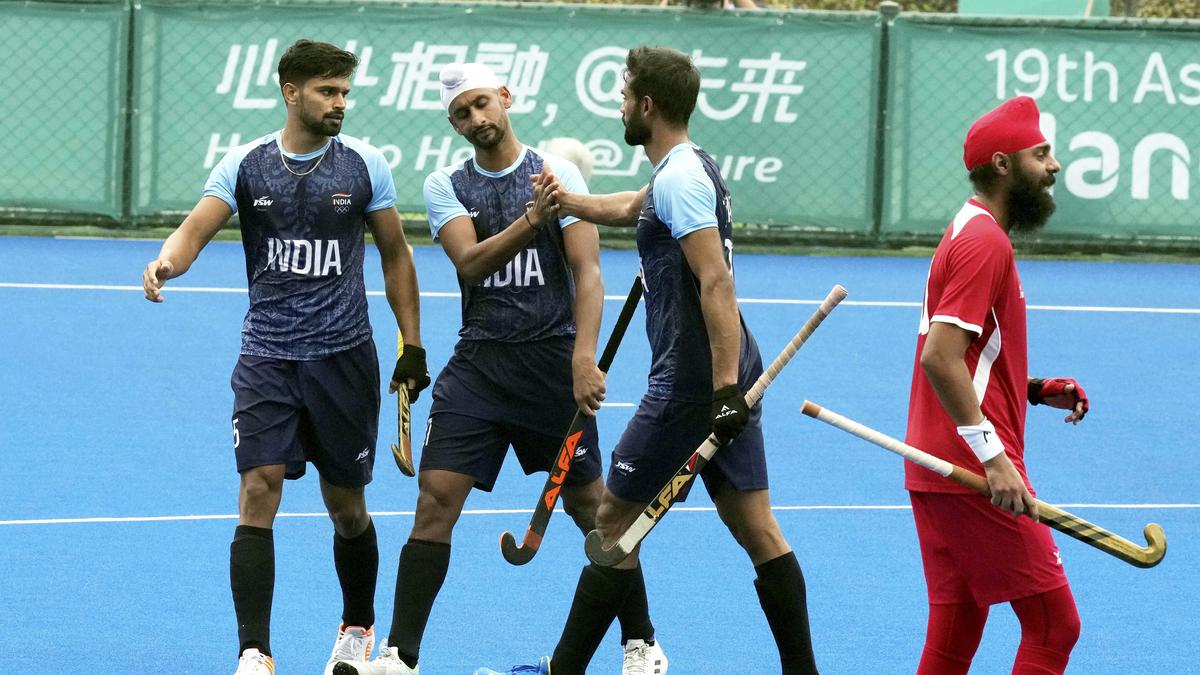 Asian Games Hockey 2023: India Crushed Singapore 16-1 in Men's Hockey
