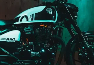 Royal Enfield 2024 Shotgun 650 A Custom Marvel