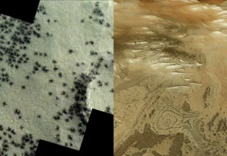 Mysterious Shapes on Mars The Mystery of the Spiders