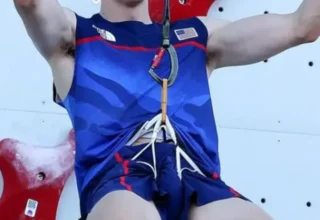 Sport Climbing Combined Olympics 2024 Sam Watson Sets World Record in Speed Climbing