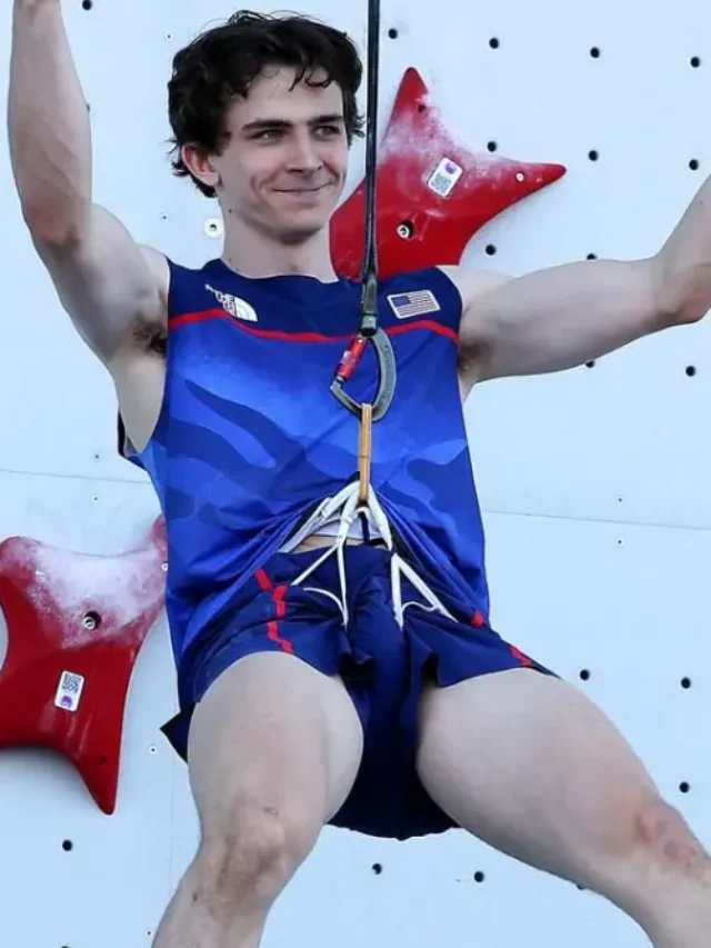 Sport Climbing Combined Olympics 2024 Sam Watson Sets World Record in Speed Climbing